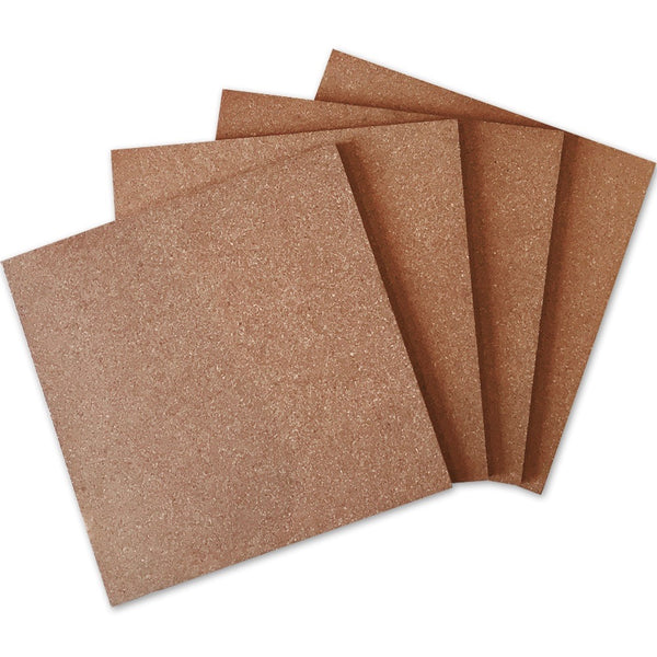 Premium Cork Tiles 12"x12" - 1/2" Thick - Cork Board - Bulletin Board - Mini Wall - Ultra Strong Self Adhesive Backing - 4 Pack